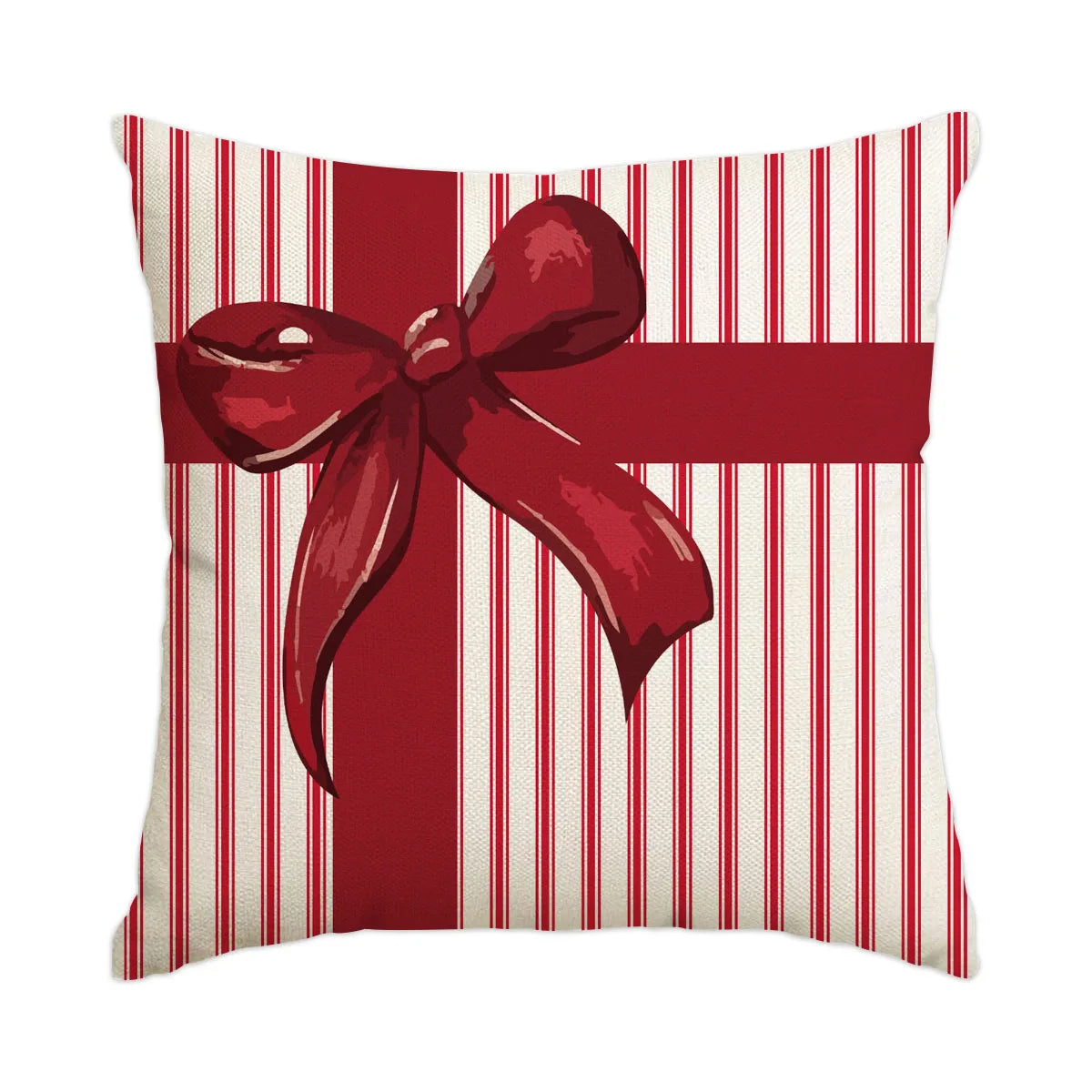 Housse de coussin de Noël à carreaux Buffalo – Confortable, classique et festive