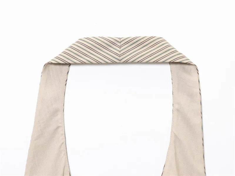 Women's Tops New Summer Gray Striped Halterneck Halter Neck Camisole Top Sexy V-Neck Design Casual Fashion Personality