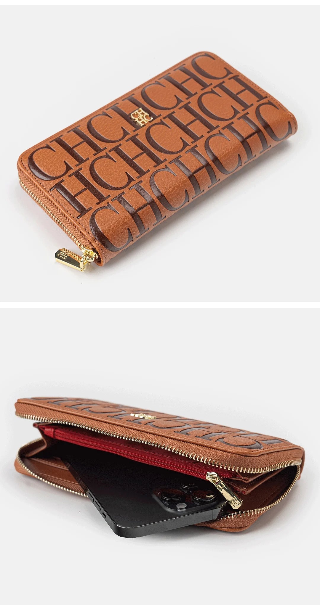 CH High Quality Exquisite Compact Women's Wallet Elegant Convenient With Fashion Niche Light Luxury Brand Wallet