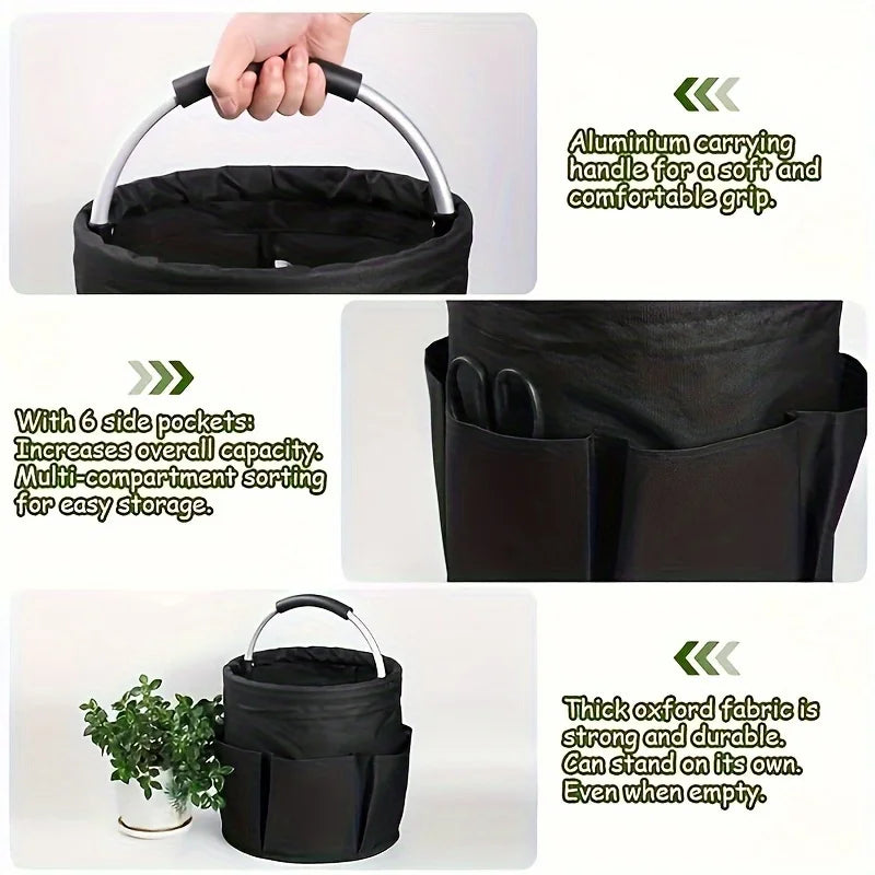 Bag-in-Bag, Portable Storage Organizer Bag for Workers, Small Tool Storage Pouch