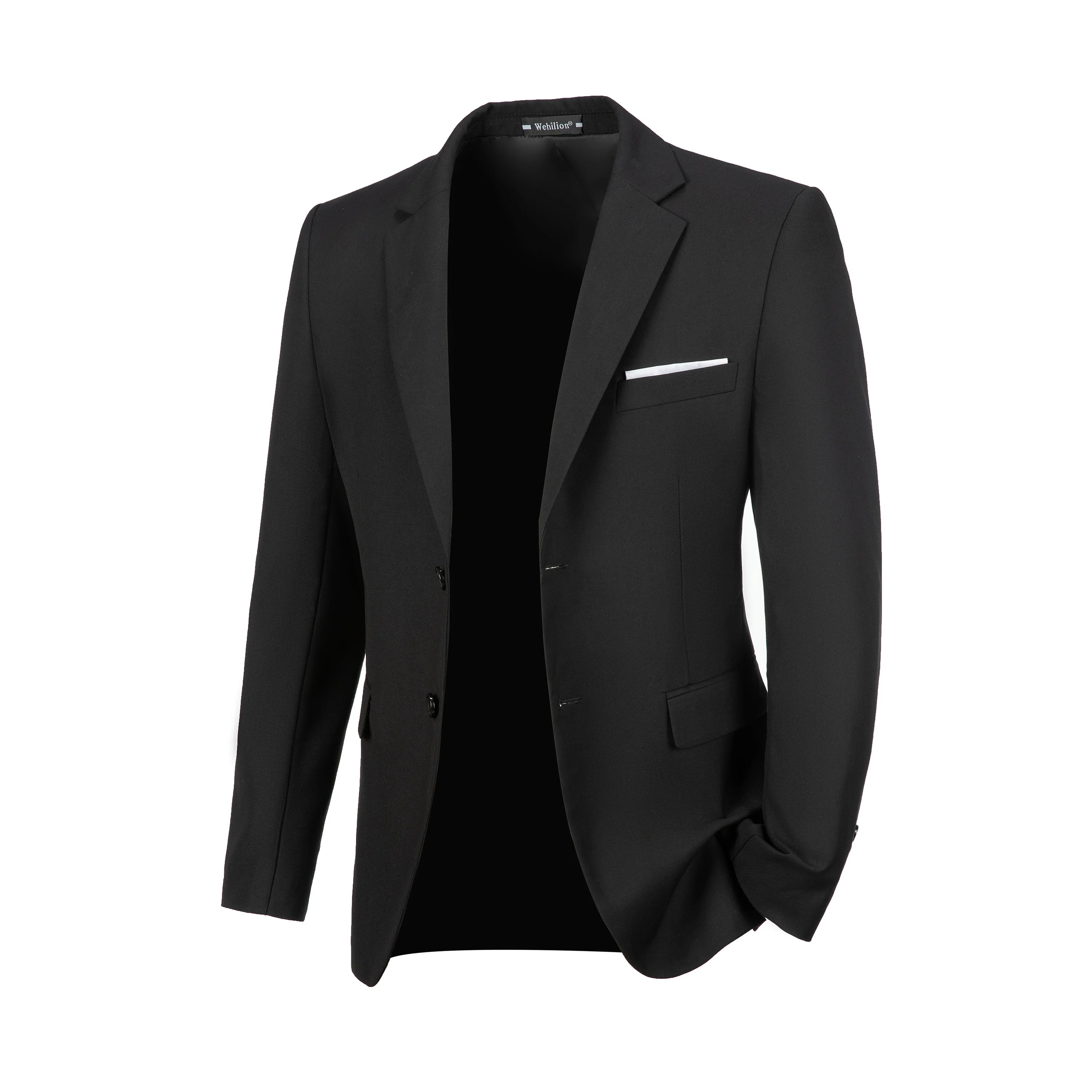 Men's 2-Piece Suits Classic Fit 2 Button Office Dress Suit Jacket Blazer and Pants