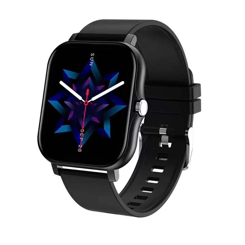 Smart Fitness Tracker Watch for Android/iOS - IP68, Heart Rate/Blood Oxygen/Sleep Monitoring, 8 Sports Modes, Breath Training