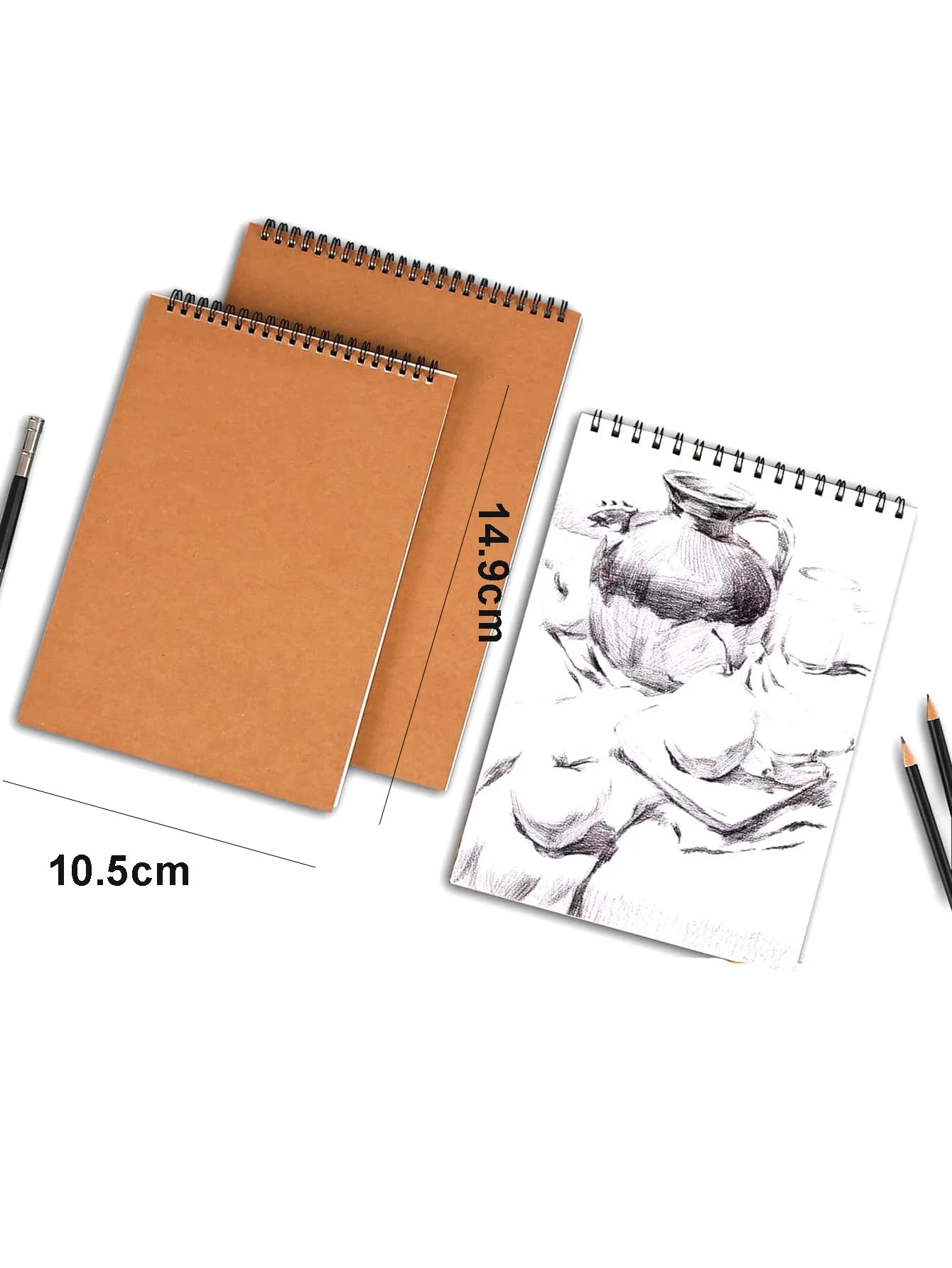 Bview Art Profesional Juego de Arte de 71 Piezas Kit de Dibujo y Boceto Lápices de Dibujo Lápices de Carbón Juego de Herramientas para Artistas