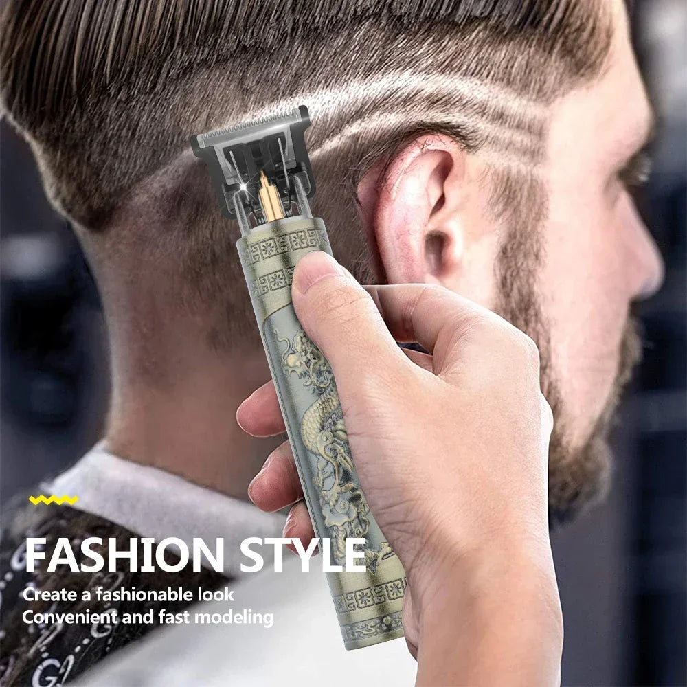 Mini Hair Trimmer Machine Wireless Electric Hair Clipper Beard Shaver Men Hair Cutting Machine Barber For Men Haircut Style