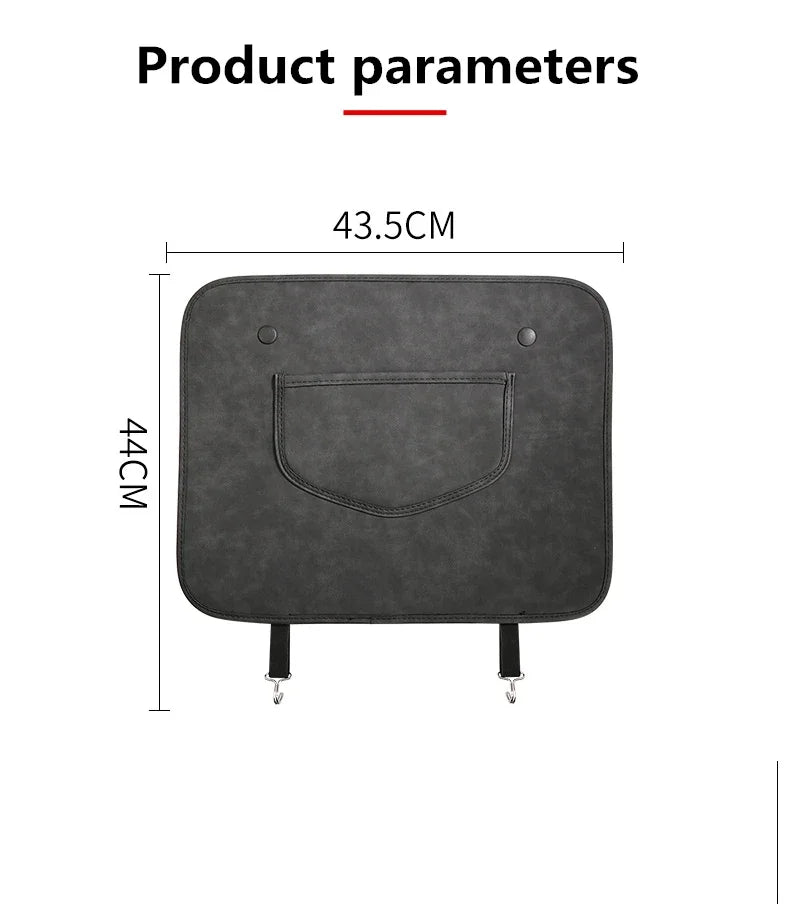 Car New Seat Back Logo Anti Kick Mat Accessories Autos Accesorios Rear Anti-kick Grinding Pads Car Accessories Interior