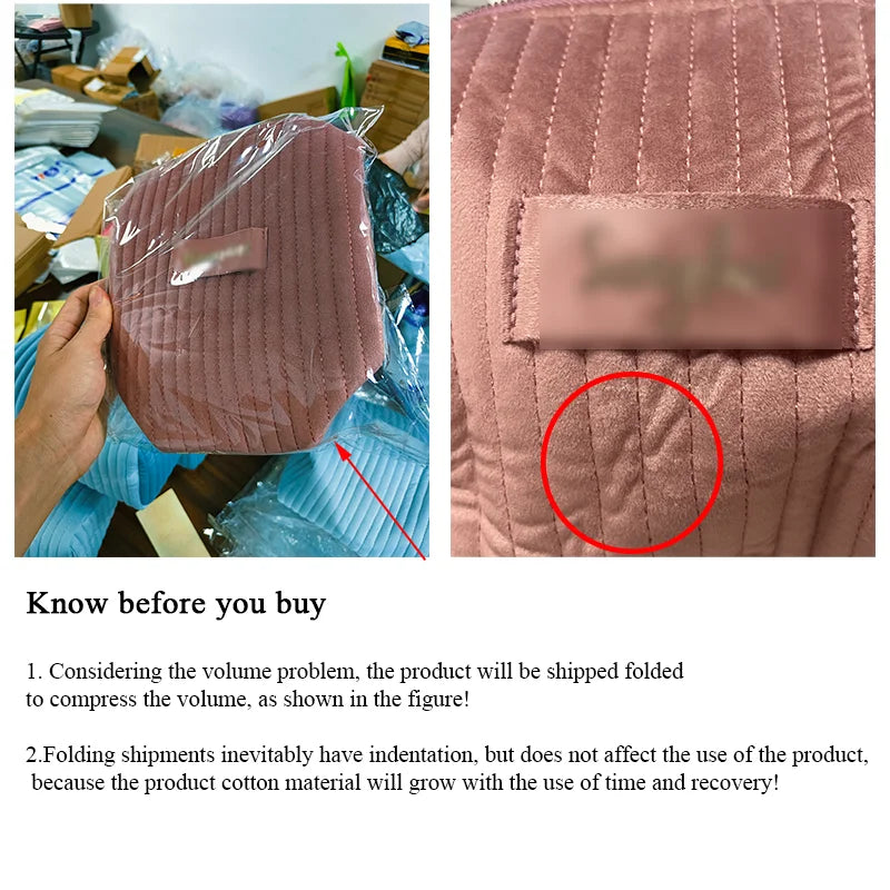 Makeup Bag Travel Cosmetic Bag, Puffy Padded Make Up Bags for Women Makeup Organizer Case, Wide-open Pouch Purse Travel Essenti