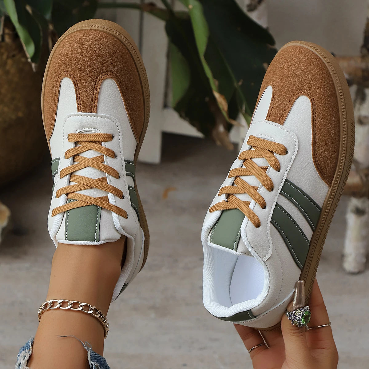 Zapatillas deportivas informales para mujer