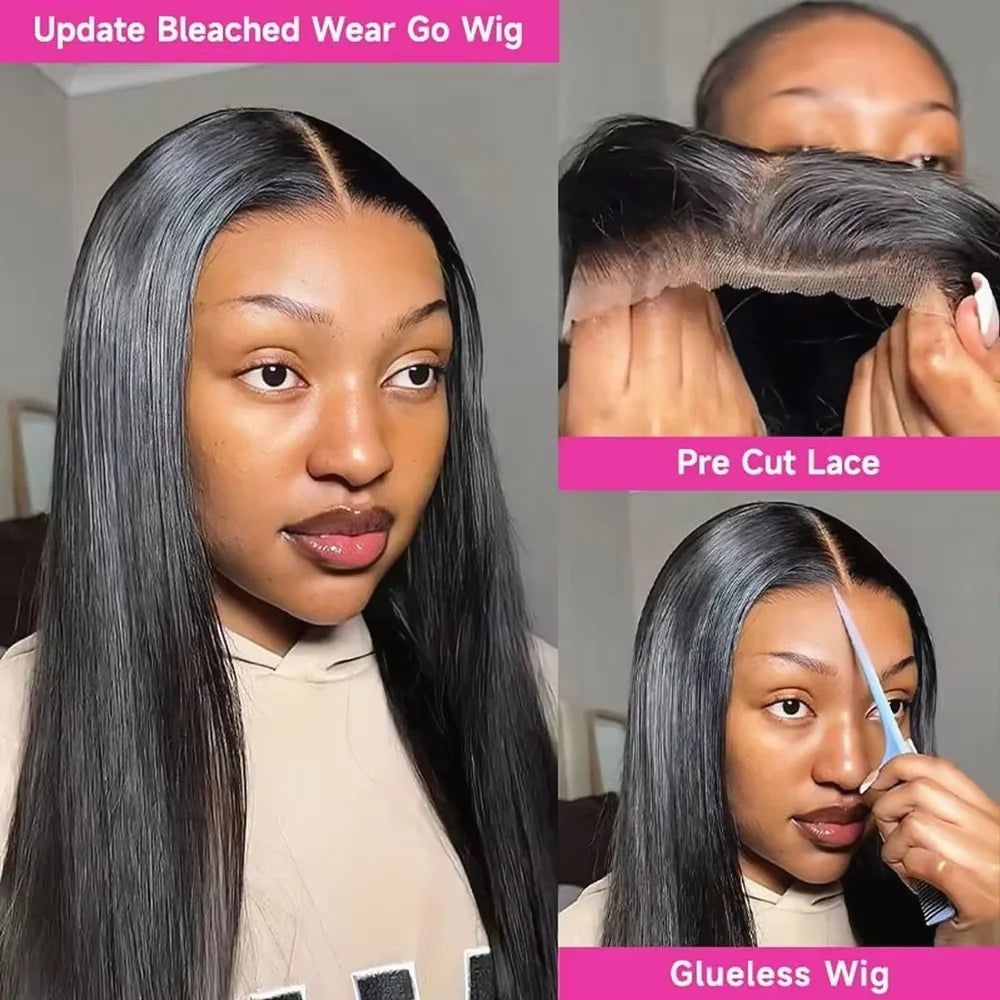 Glueless Straight Lace Wig