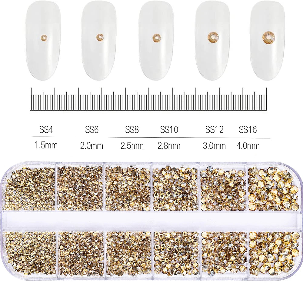 180 Uds. diamantes de imitación de cristal AB de espalda plana, gemas de diamantes de formas múltiples, piedras de cristal azul púrpura para decoración de uñas DIY