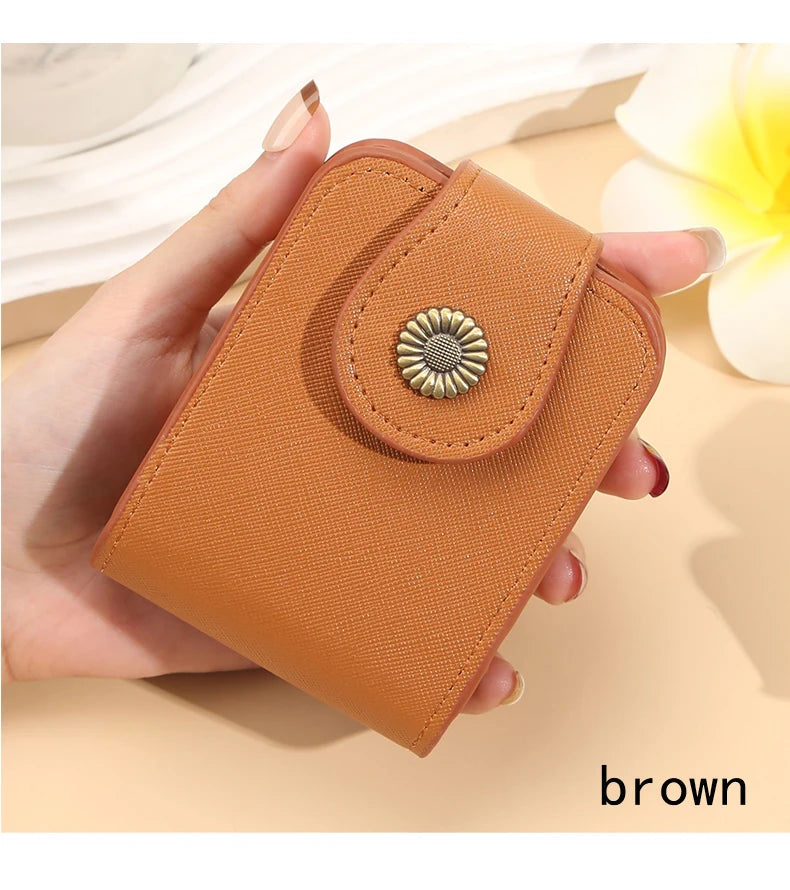 Makeup bag small women's portable makeup box with mirror mouth red envelope storage bag mini women's bag