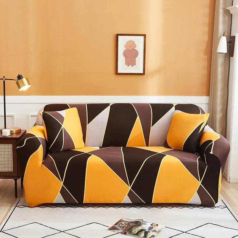 Stretch Printed Sofa Cover