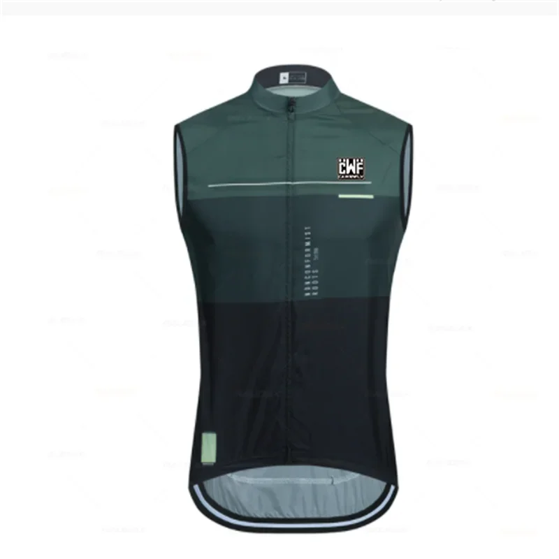 Men's vest Cycling Vest Keep Dry And Warm Mesh Sleeveless Bike Bicycle Undershirt Jersey Windproof Cycling Clothing