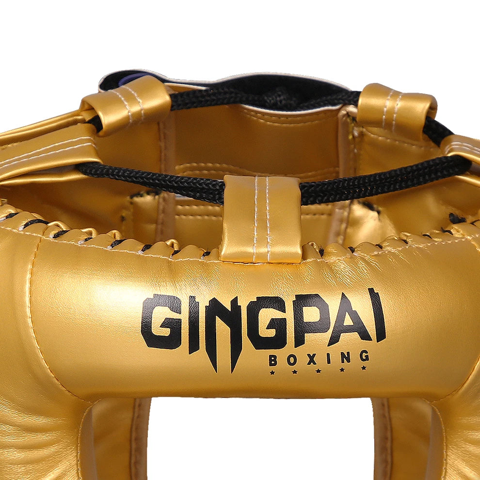 Protección de cabeza para boxeo Equipo de fitness para adultos Casco cerrado aprobado para deportes completo Hombres Mujeres Cascos Sanda Protector de cabeza para niños