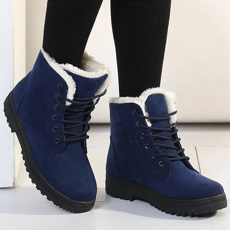 Women’s Warm Fur Ankle Boots