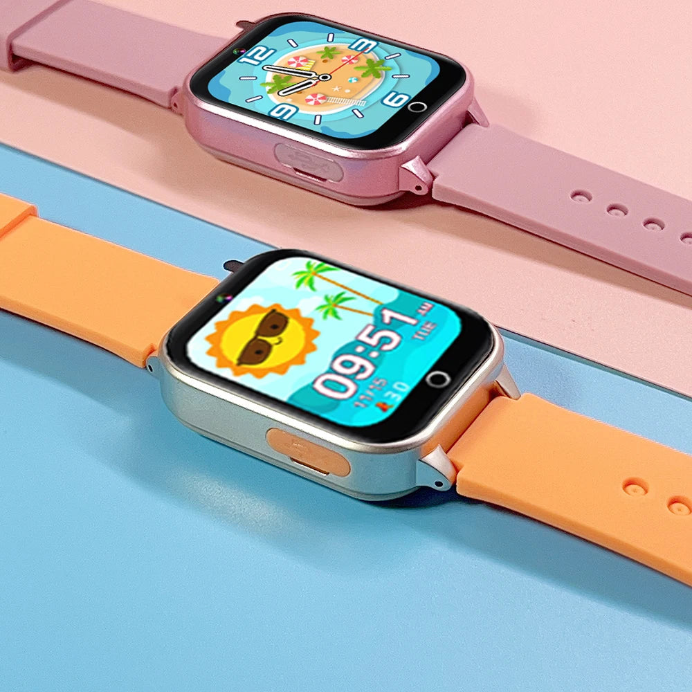 Kids Smart Watch 26 Games Touch Screen Camera Pedometer Video Music MP3 Alarm Clock Audiobooks Habit Track Children Toys Gifts