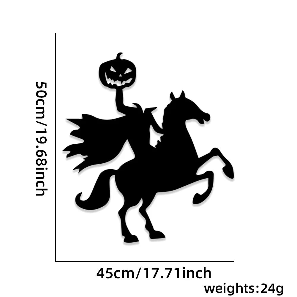 Halloween Decorations,Skeleton,Pumpkins,Halloween Horror Door Stickers,Ghost Festival,party Decor,felt Wall Stickers,Room Decor