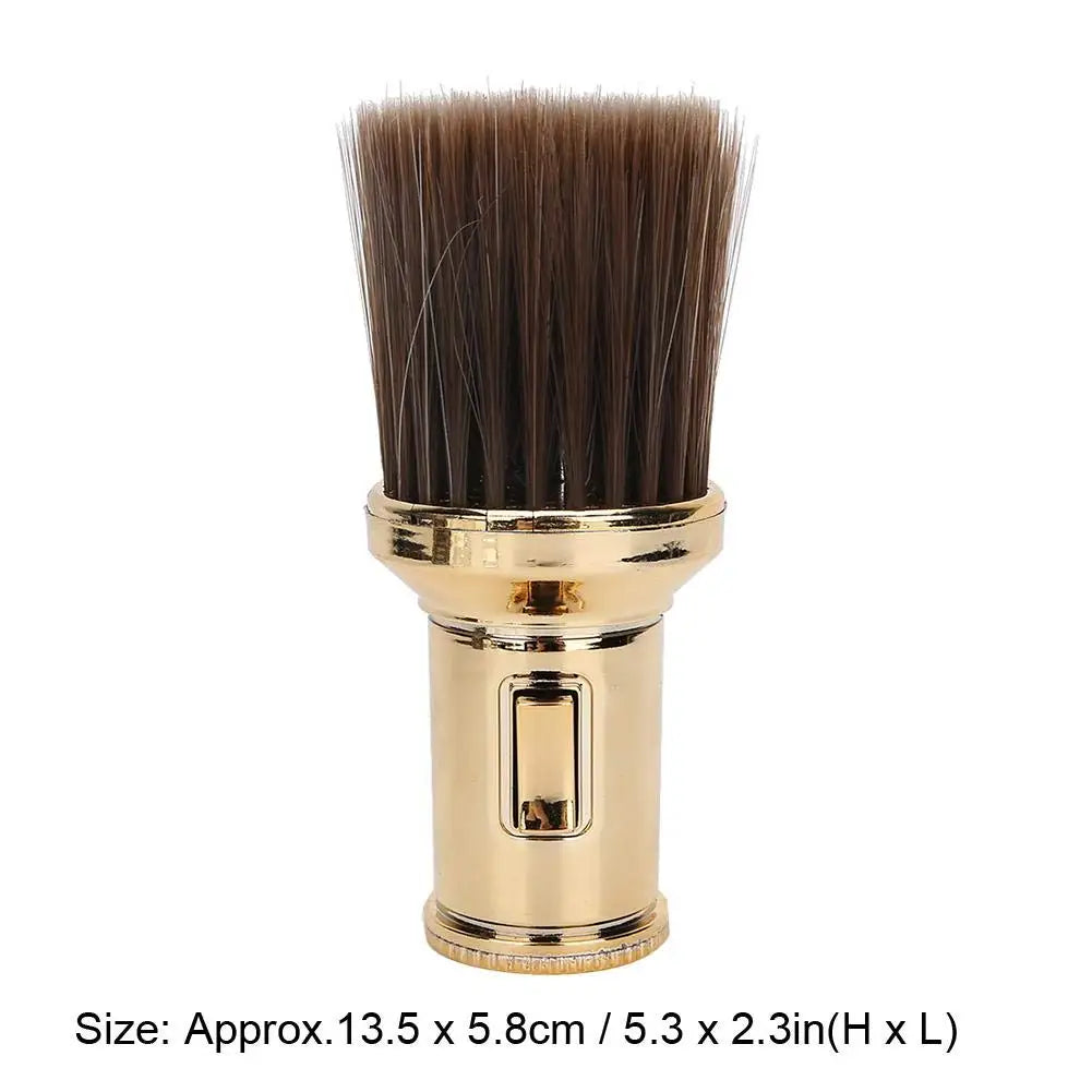 Cepillos de cuello para barrer el cabello de peluquero profesional, cepillo quita-polvo facial para peluquería, accesorio para herramientas de corte de pelo de barbería