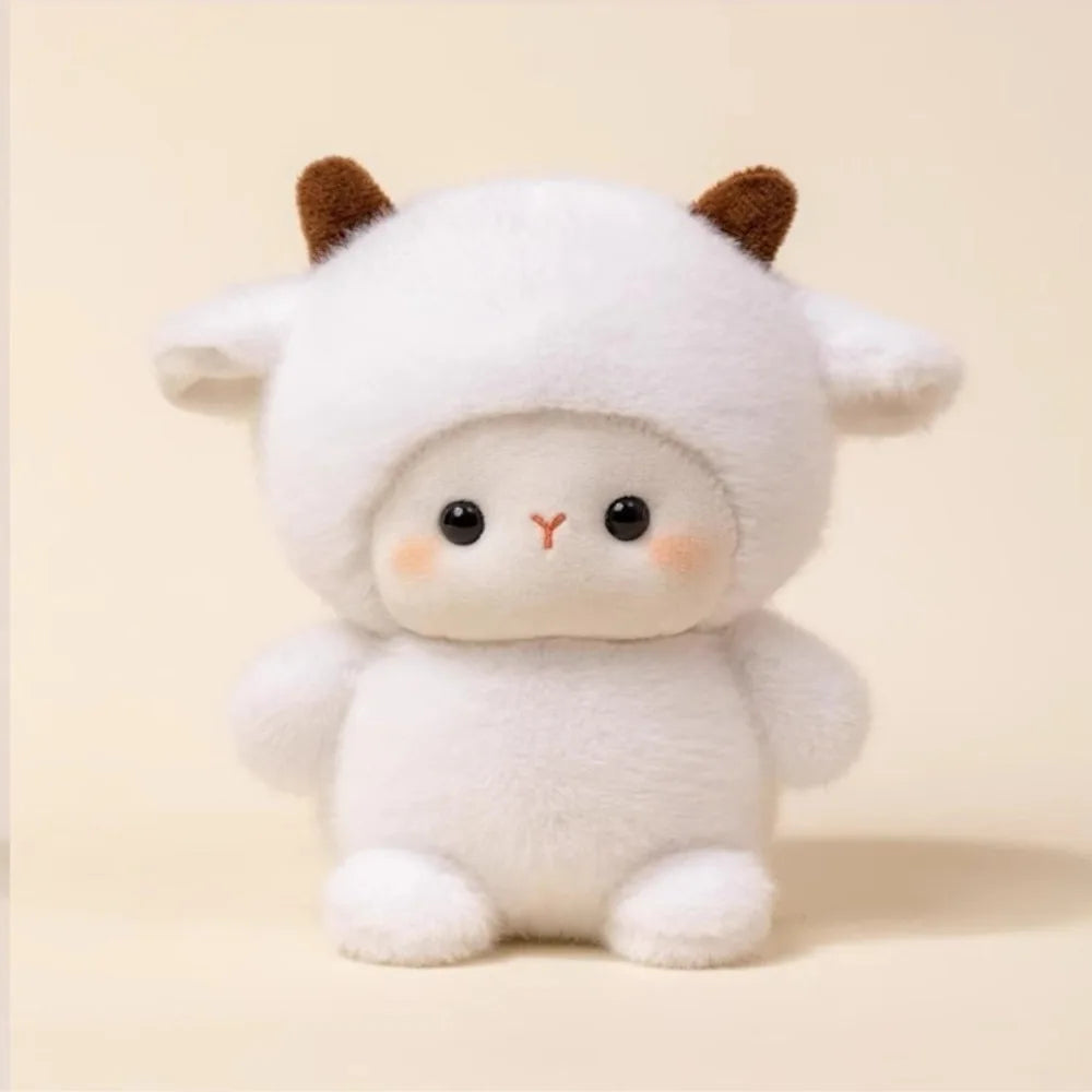 Cute 16cm Plush Companion Doll Fashion Stuffed Animal Pillow Super Soft Plush Bear Elephant Animal Plush Toy Sleeping Gift