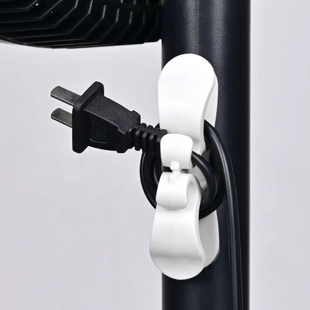 Upgraded Appliances Cord Organizer Self-Adhesive Wire Fixer Power Cord Organizer Punch-free Cable Management
