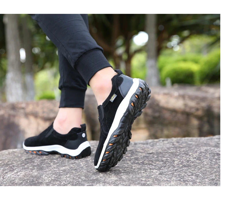 Zapatillas de exterior para hombre, calzado deportivo para caminar, calzado cómodo para hombre, calzado para escalar y senderismo para hombre