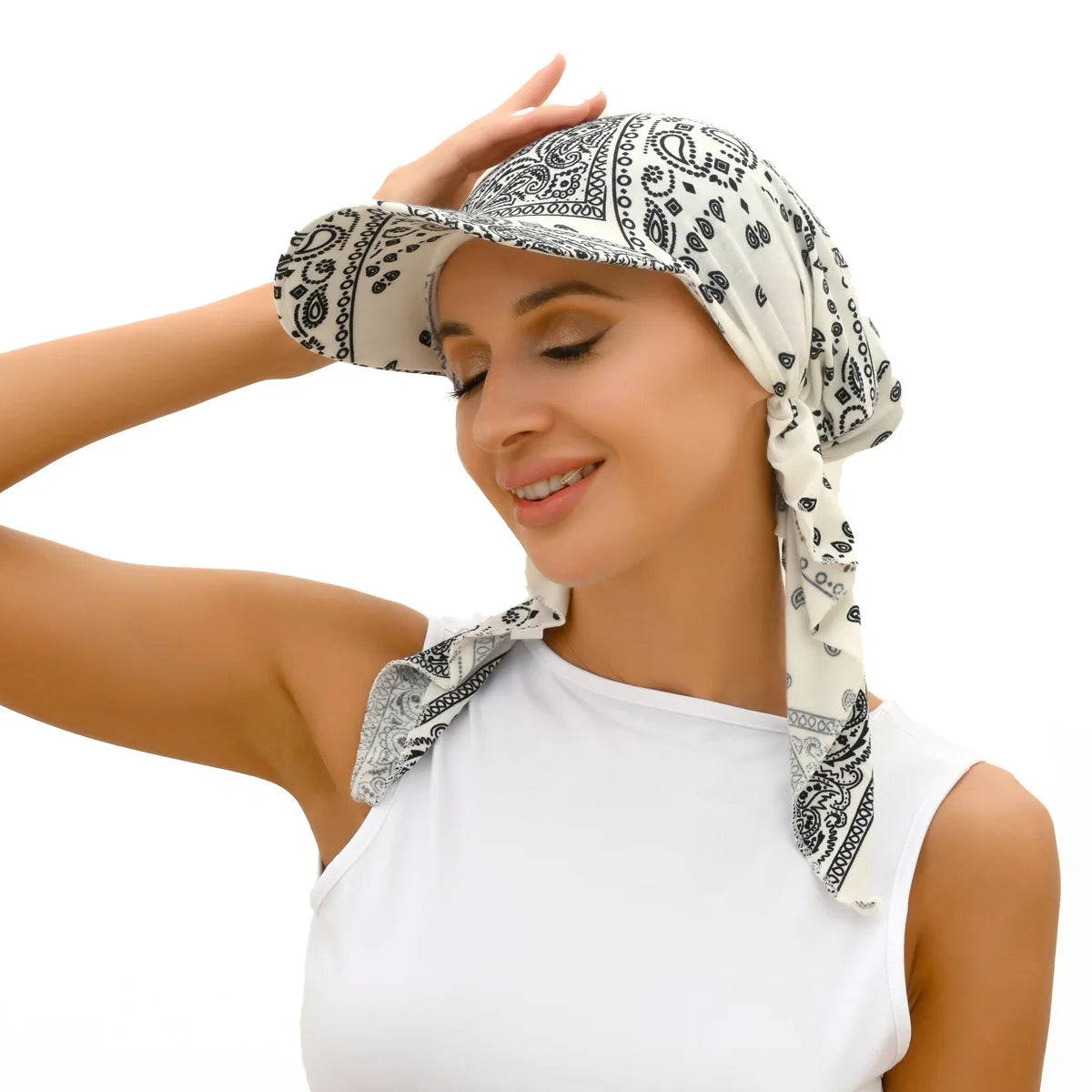 Brim Hijab Baseball Cap