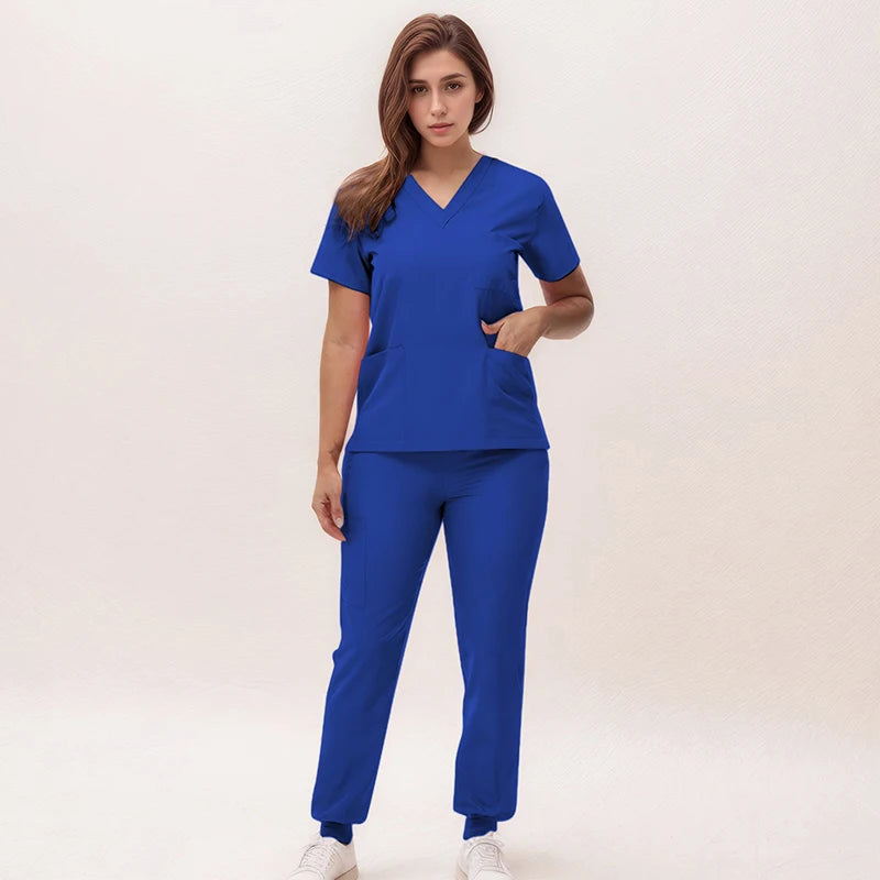 Unisex Medical Scrub Set – Modern, Comfortable & Professional for Healthcare Work