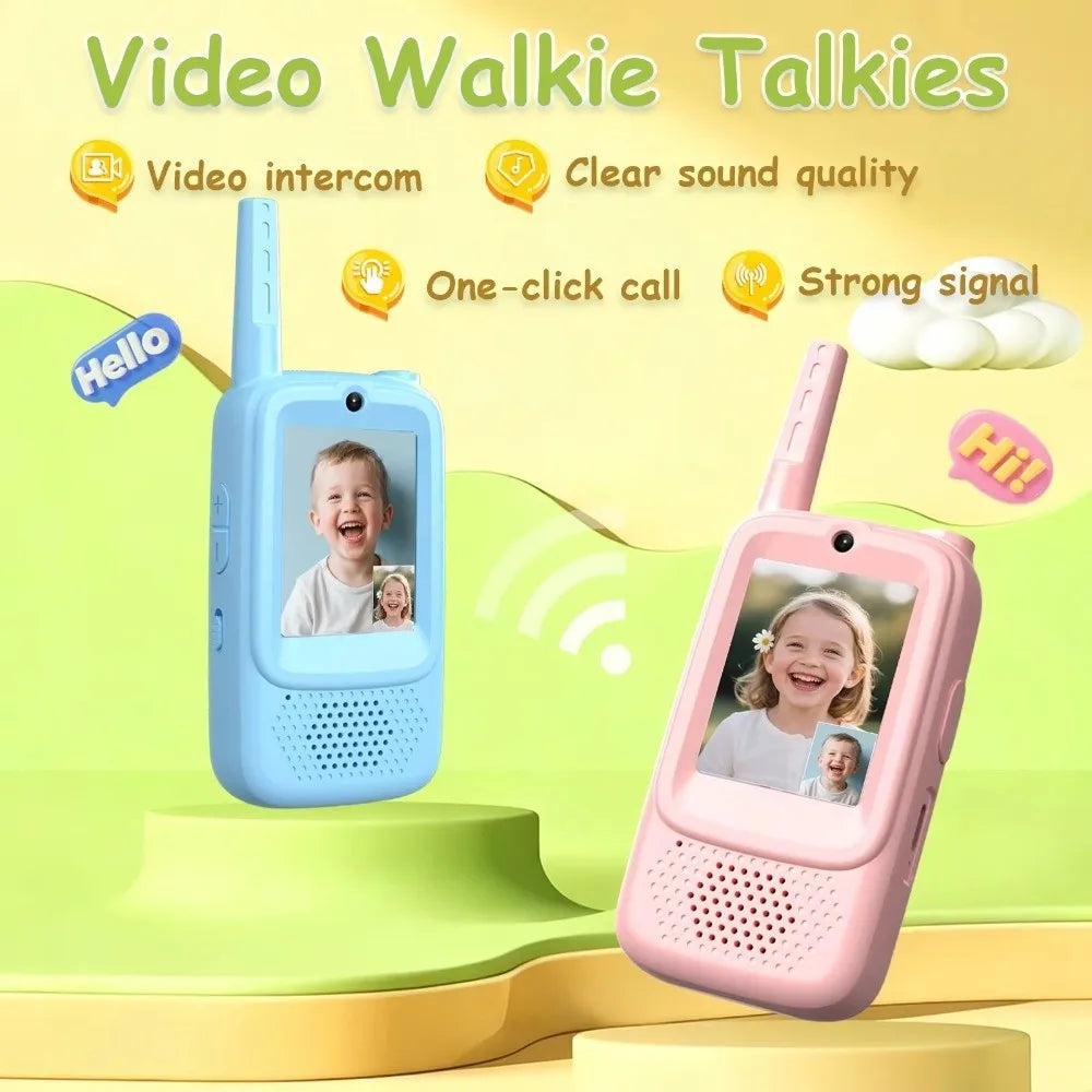 Kids HD Video Walkie Talkies (2PCS)