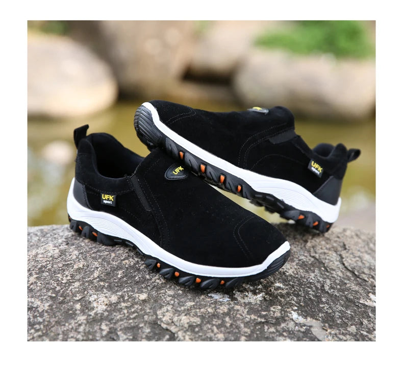 Zapatillas de exterior para hombre, calzado deportivo para caminar, calzado cómodo para hombre, calzado para escalar y senderismo para hombre