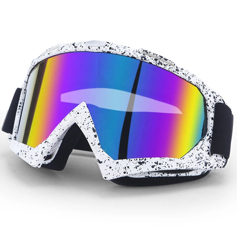 Gafas de esquí y snowboard, antiniebla, para esquí, invierno, deportes al aire libre, ciclismo, motocicleta, cortavientos, gafas de protección UV.