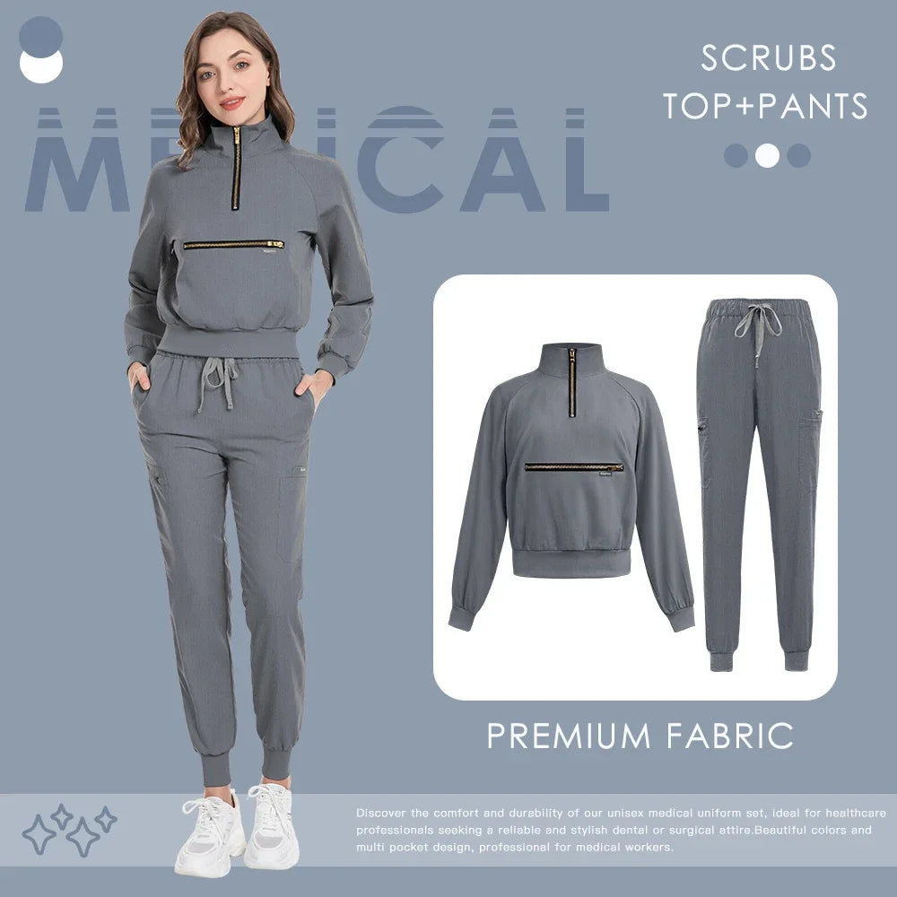 Wholesale Dentistry Workwear Operating Room Work Scrubs Set Hospital Doctor Clothes Medical Nurse Uniforms Clinical Surgery Suit