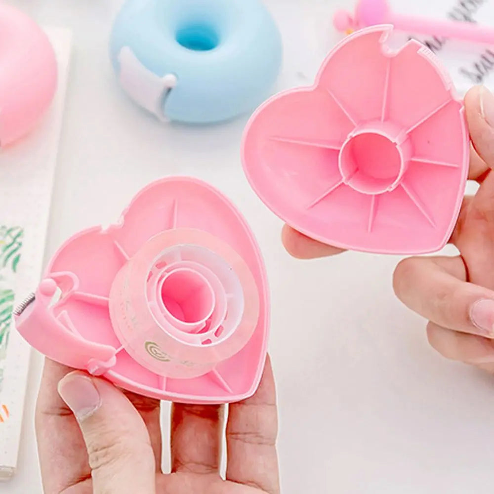 Girls Easy Tear Cosmetic Tools Candy Color Eyelash Extension Tape Cutter Tape Cutter Grafting Eyelash Adhesive Tape Holder