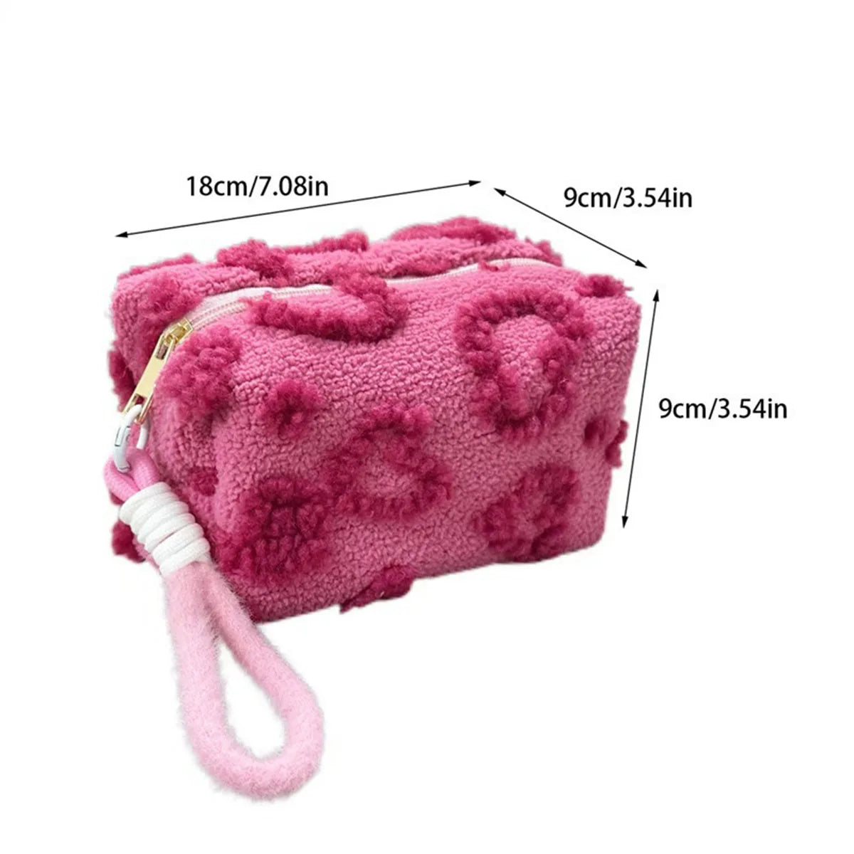Plush Makeup Pouch