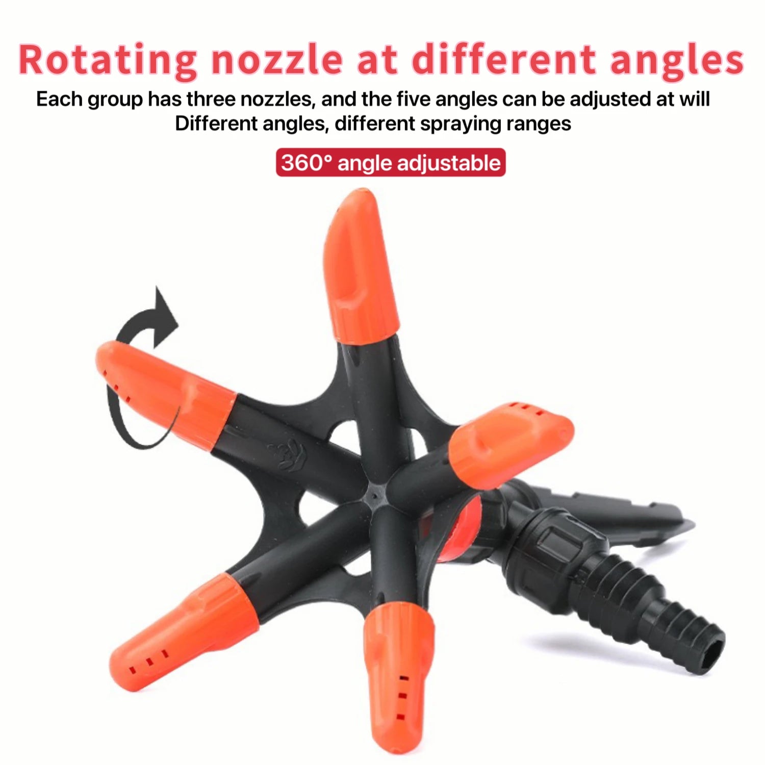 Garden  Rotary  Water Sprinkler Agriculture Watering 360 Degrees Automatic Sprinkler Irrigation  lawn sprinkler  1 Pc