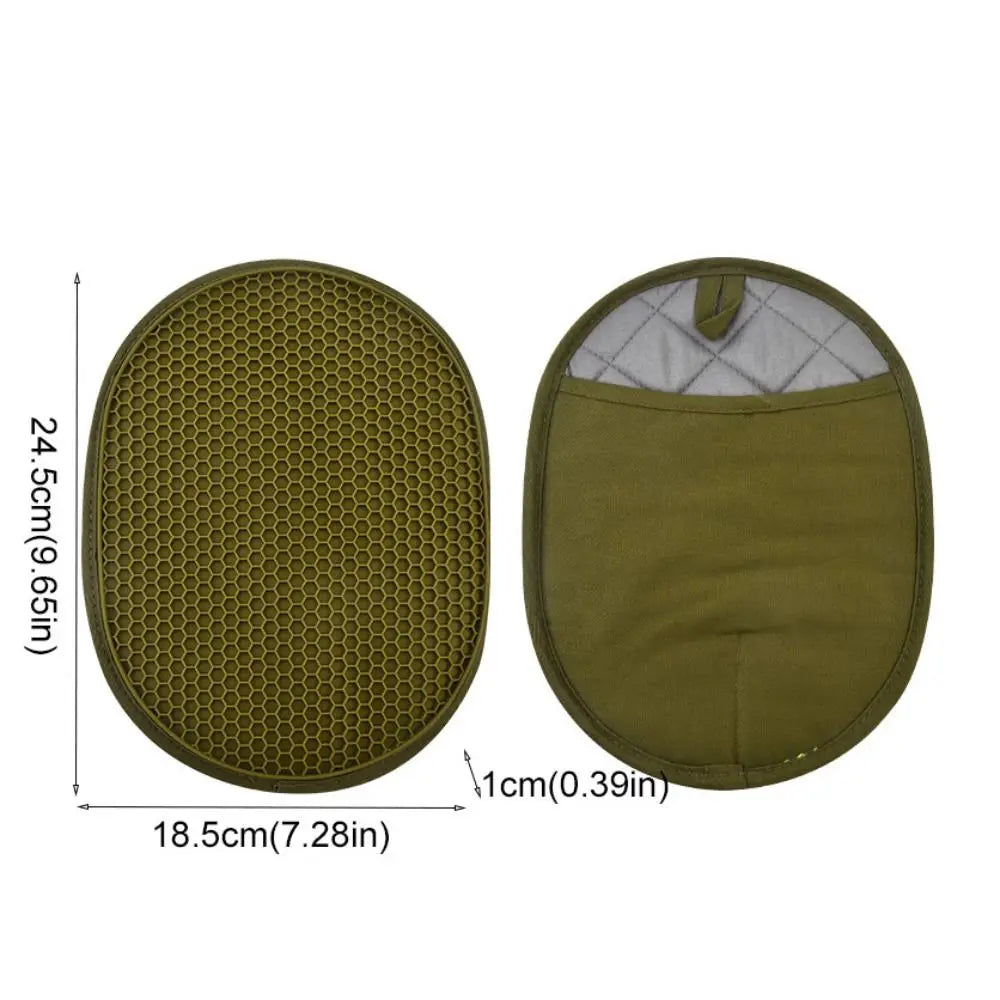 Gants de cuisine anti-brûlure en silicone résistant à la chaleur, gants isolants thermiques, maniques antidérapantes pour micro-ondes