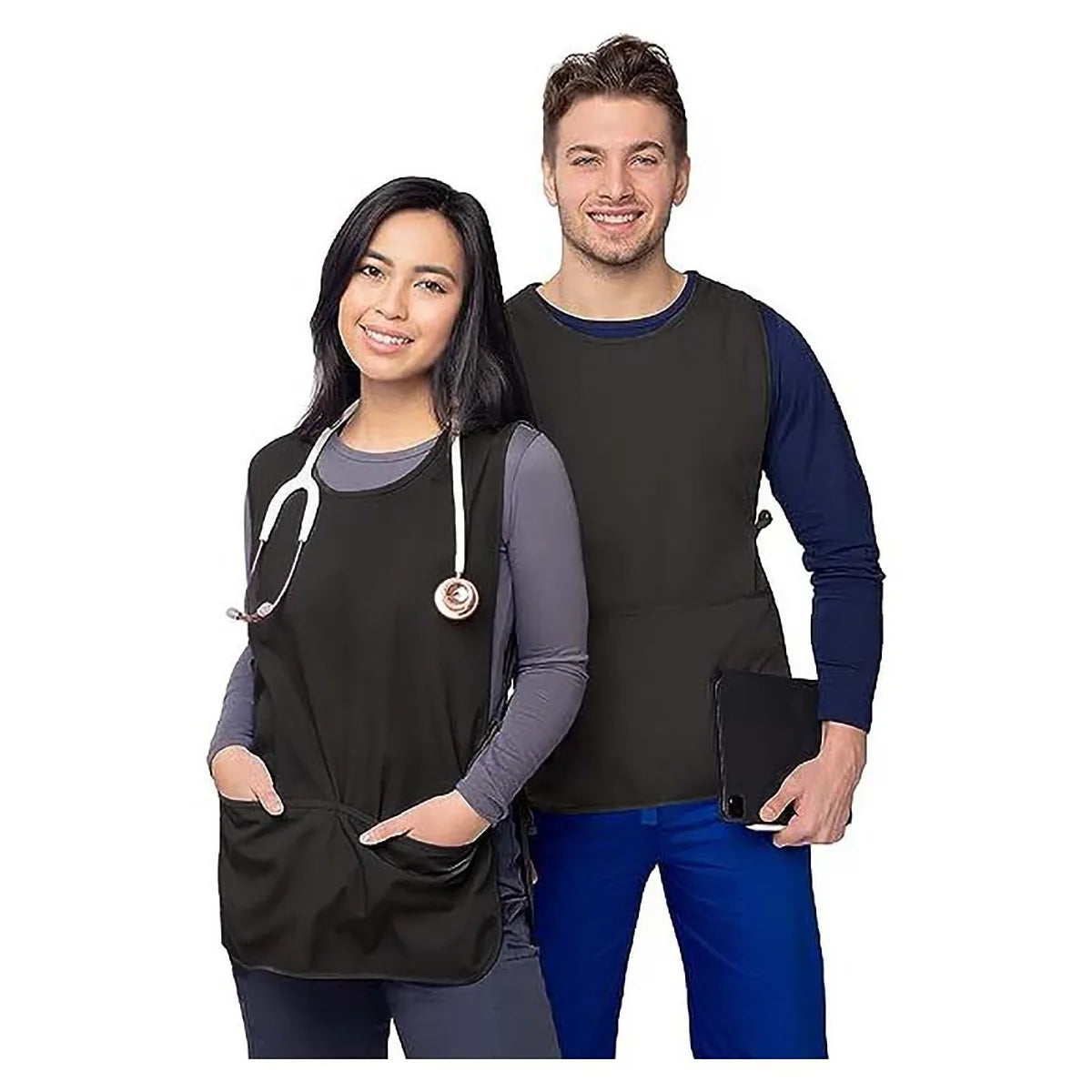 Fashion Advertising Shirt Vest Worker Clothes Kitchen Floral Uniform Waistcoat Cleaning Waistcoat Apron For Man Woman