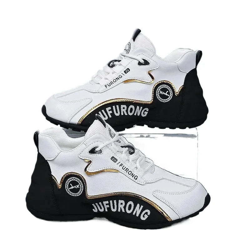 Man Luxury Sneakers Sports Shoe Women Casual Sneakers Chunky Sneakers Couples New Designer Soft-soled Leather Running Shoes