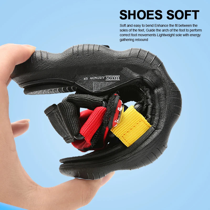 Kids Sandals Shoes For Boys Girls Breathable Non-slip Outdoor Casual Sport Running Student Sneakers Walking Slippers