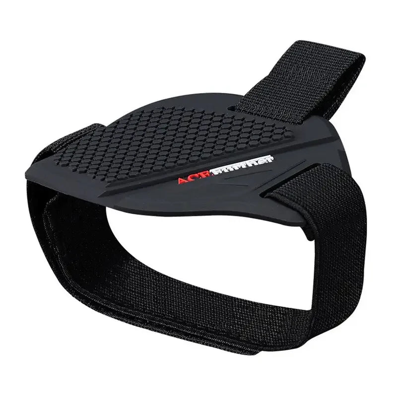 Anti-Slip Waterproof Motorcycle Gear Shifter Pad Cover for Men Durable Motocross Boot Protector Adjustable Shoe Guard Protection