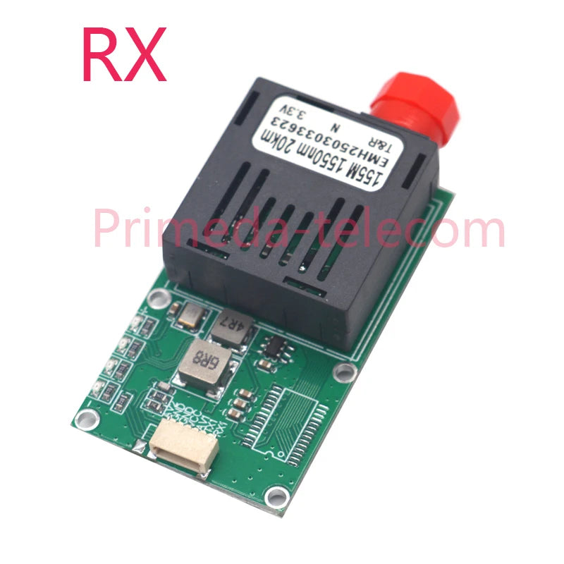 Optical fiber transmitters optical fiber converters for drones signal converters 1 Analog Video with 1 TTL over Fiber optic 20Km