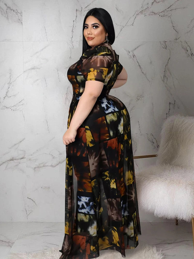 Blouses for Women Fashion Summer Lady Elegant Chiffon Blouse Plus Size Dress Tops 4xl 5xl Wholesale Bulk Dropshipping