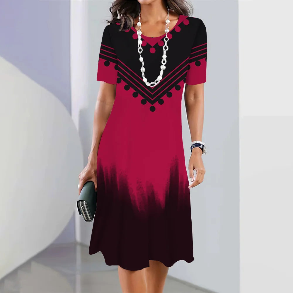 Vestido Elegante de Verano para Mujer – Tejido Suave y Fluido