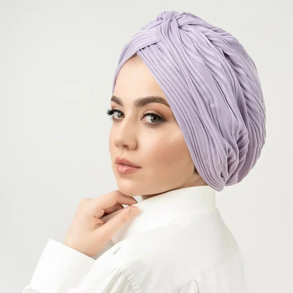 Women’s Sequin Knotted Turban – Elegant, Comfortable & Perfect for Any Occasion