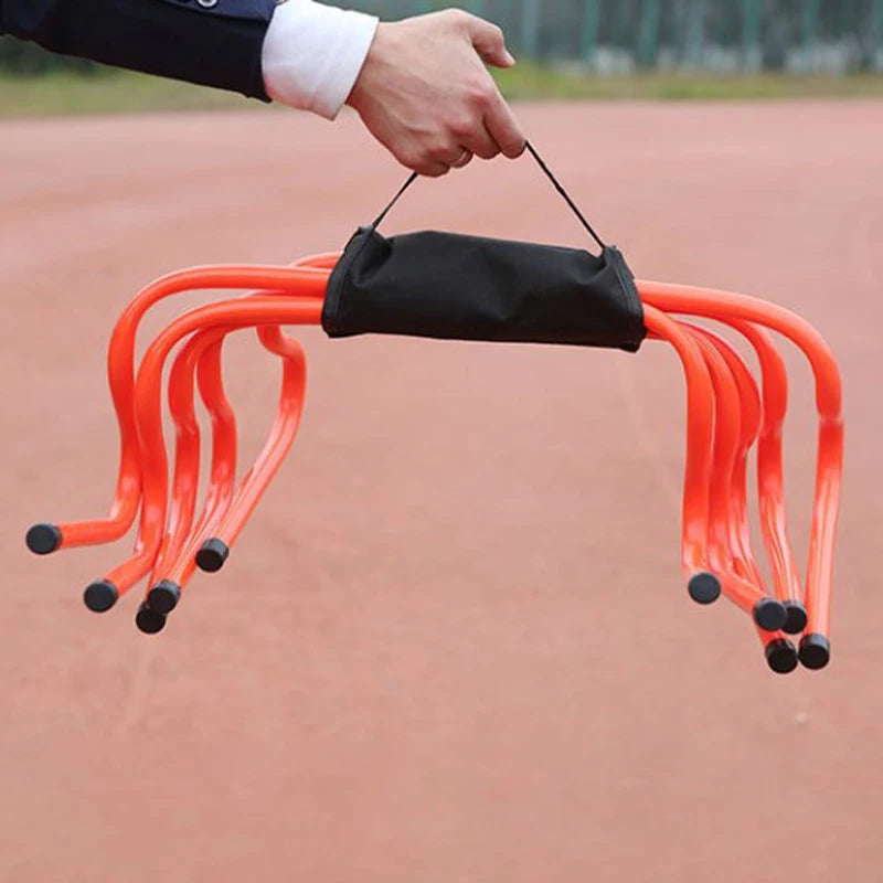 Accesorios para el transporte de material de entrenamiento Vallas Almacenamiento de fútbol Transporte de vallas Fútbol Agilidad Conjunto de tela Contenedor Envoltorio