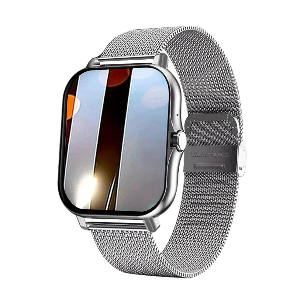 Smart Watch For Men Women Gift 1.44" Screen Full Touch Sports Fitness Watches Bluetooth Calls Digital Smartwatch Wristwatch