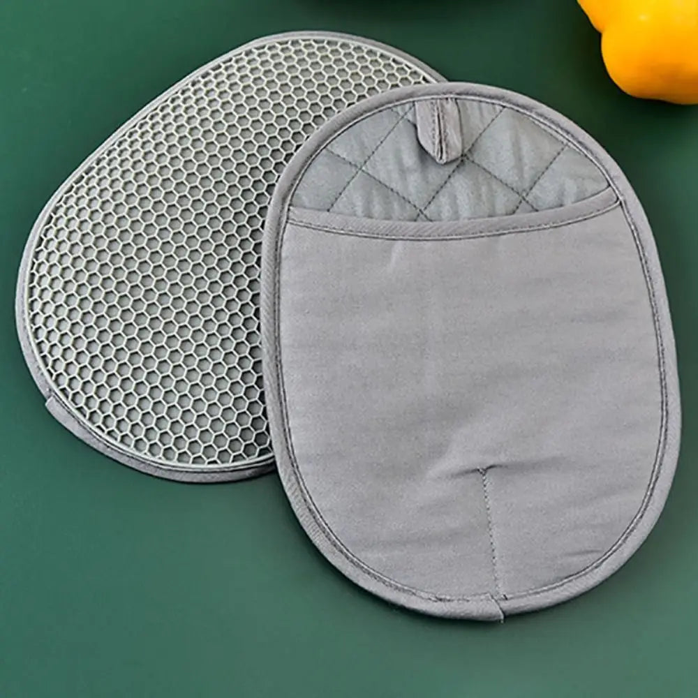 Gants de cuisine anti-brûlure en silicone résistant à la chaleur, gants isolants thermiques, maniques antidérapantes pour micro-ondes