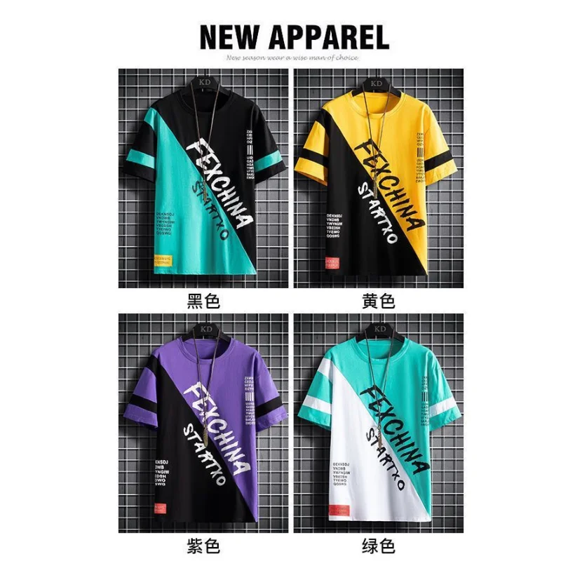 Youth quick-drying sports shorts three-piece set men's summer student suit men's casual thin trendy short sleeve t-shirt