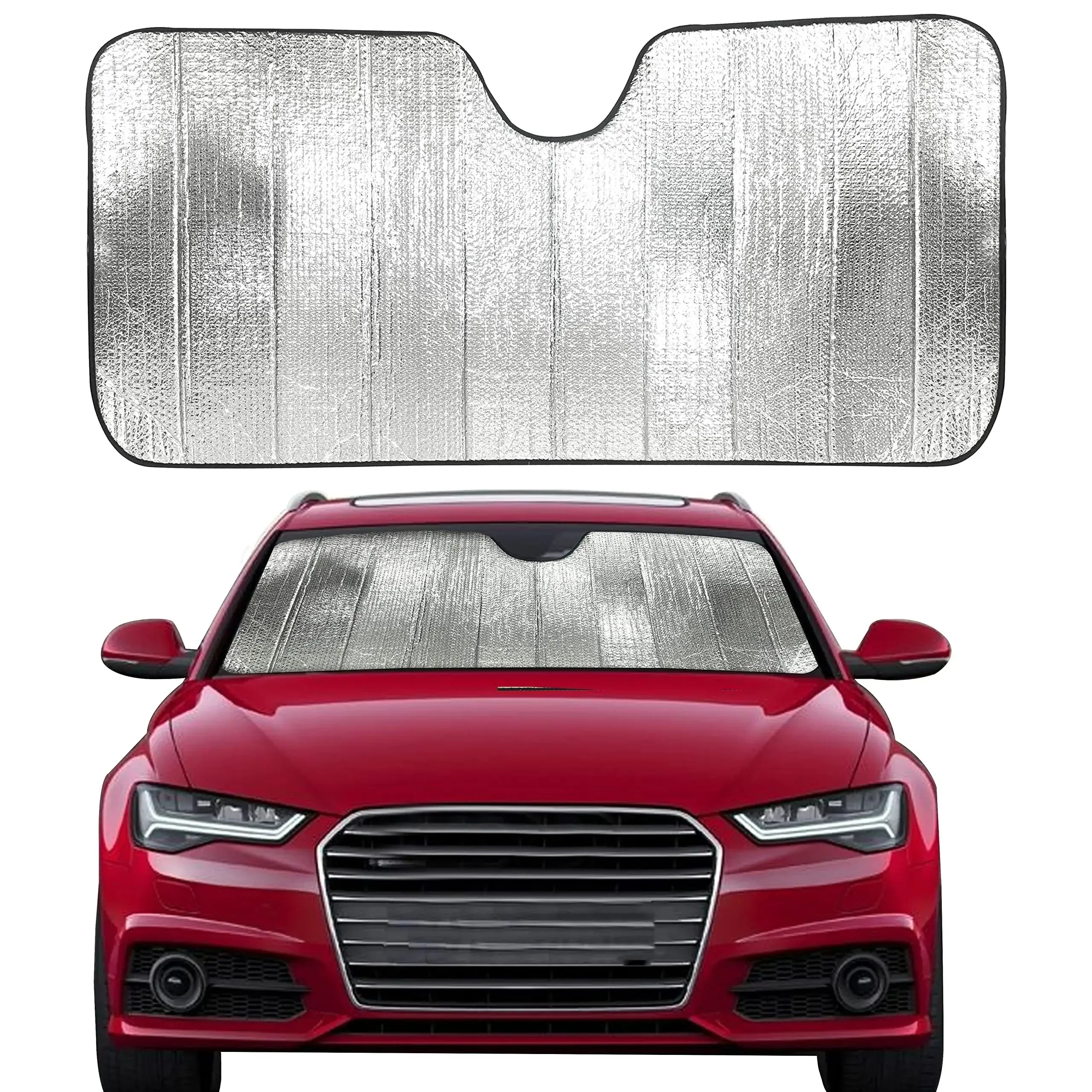 Parasoles de coche Cubierta Protección Anti-UV Parasoles de Ventana de Coche Parasol Plegable para Parabrisas de Exterior Accesorios de Exterior para Automóviles