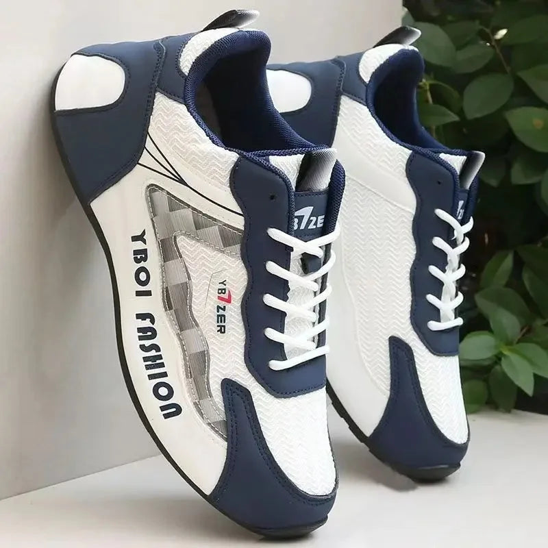 Zapatos de hombre a la moda, casuales de otoño, ligeros, impermeables, antideslizantes, deportivos, estilo "Dad Shoes", resistentes al desgaste para mediana edad y jóvenes
