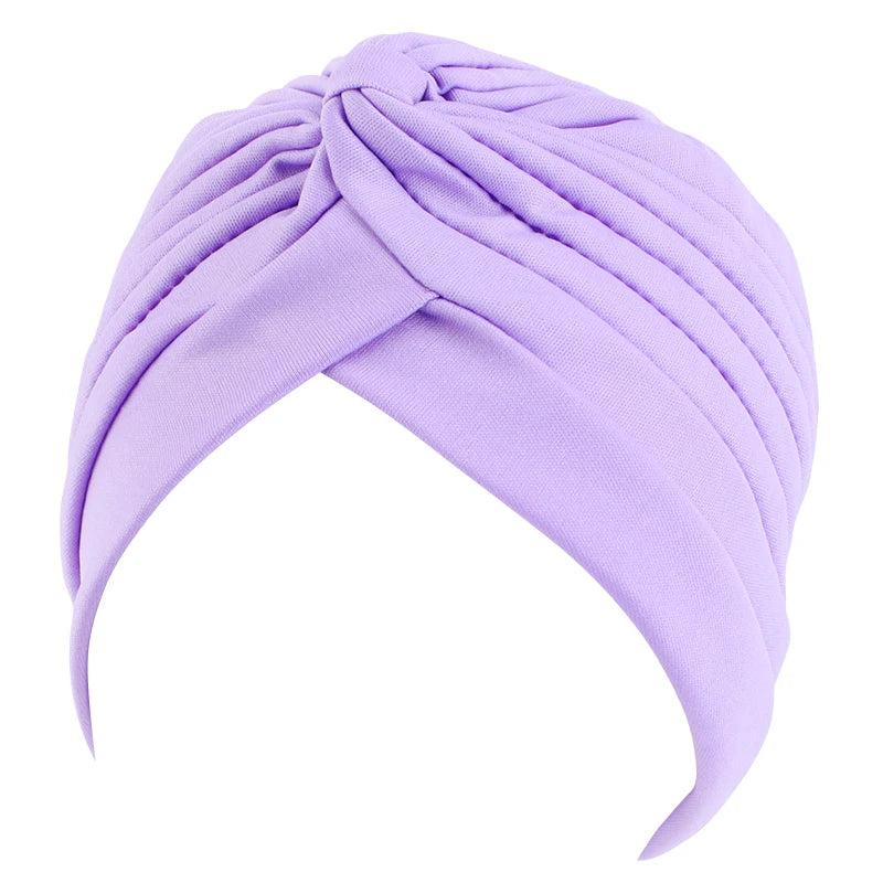 Knotted Ruffle Turban