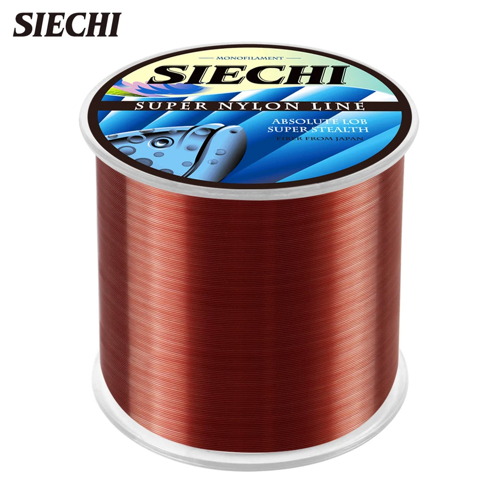 500M 1000M Nylon Fishing Line Monofilament Material From Japan Multiple Color Lake River Carp Line Saltwater Fishing Accessories